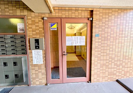 郵便物を受け取るための郵便受けも、きちんと管理されています。
