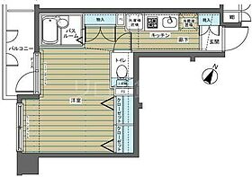 東京都目黒区目黒1丁目（賃貸マンション1R・2階・22.97㎡） その2