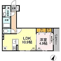 東京都大田区南千束3丁目（賃貸アパート1LDK・2階・39.16㎡） その2