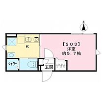 東京都大田区大森西3丁目（賃貸マンション1K・3階・17.36㎡） その2