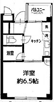 東京都品川区小山6丁目6-4（賃貸マンション1K・2階・22.04㎡） その2