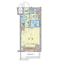 東京都大田区大森中1丁目10-5（賃貸マンション1K・11階・20.50㎡） その2