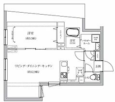 東京都目黒区目黒本町5丁目（賃貸マンション1LDK・4階・40.23㎡） その2