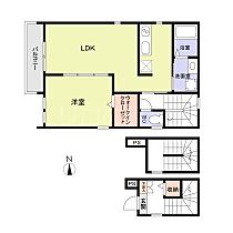 東京都世田谷区北沢2丁目（賃貸アパート1LDK・3階・57.23㎡） その2