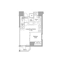 東京都品川区南大井4丁目（賃貸マンション1LDK・8階・39.60㎡） その2