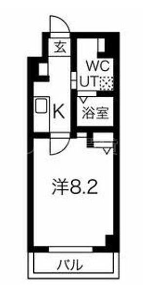 東京都大田区蒲田4丁目(賃貸マンション1K・1階・25.60㎡)の写真 その2