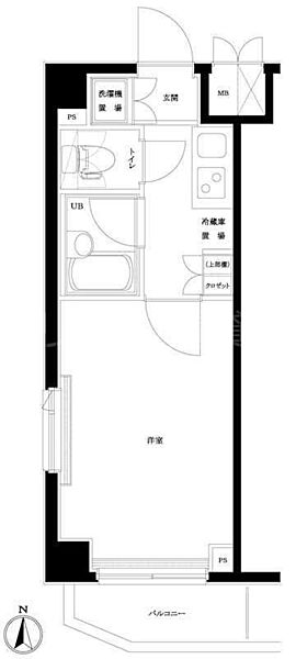 東京都大田区蒲田本町1丁目(賃貸マンション1K・1階・20.54㎡)の写真 その2