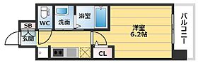 エステムコート難波VIIビヨンド  ｜ 大阪府大阪市浪速区敷津東2丁目（賃貸マンション1K・6階・21.81㎡） その2