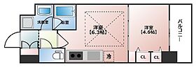 アーバネックス同心  ｜ 大阪府大阪市北区同心2丁目（賃貸マンション2LDK・6階・28.84㎡） その2