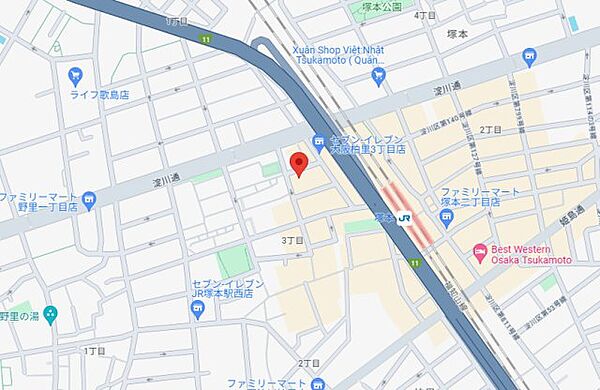 プレサンス塚本ベラビィ ｜大阪府大阪市西淀川区柏里3丁目(賃貸マンション1K・9階・21.09㎡)の写真 その27