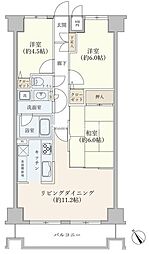 間取図画像 2SLDK