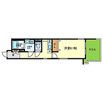 兵庫県西宮市甲子園浦風町（賃貸マンション1K・1階・25.46㎡） その2