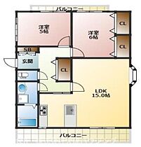 兵庫県西宮市若松町（賃貸マンション2LDK・3階・75.01㎡） その2