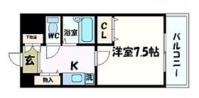 兵庫県西宮市田代町（賃貸マンション1K・1階・24.60㎡） その2