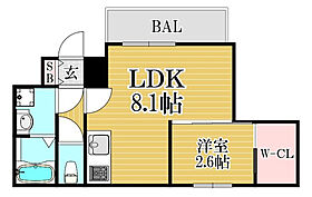 兵庫県西宮市久保町（賃貸アパート1LDK・2階・29.03㎡） その2