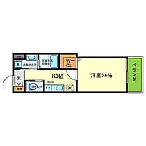 兵庫県西宮市上甲子園2丁目（賃貸マンション1K・1階・25.31㎡） その2