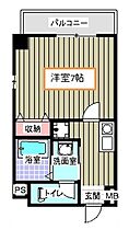 兵庫県西宮市馬場町（賃貸マンション1K・6階・27.90㎡） その2