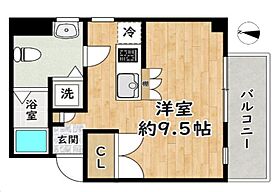 兵庫県西宮市田代町（賃貸マンション1R・1階・24.50㎡） その2