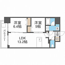 大阪府大阪市中央区南新町2丁目（賃貸マンション2LDK・3階・54.04㎡） その2