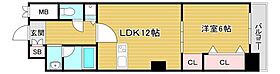 大阪府大阪市中央区南船場2丁目（賃貸マンション1LDK・11階・42.28㎡） その2