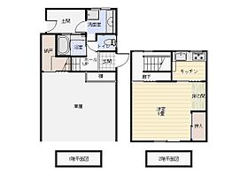 西津田M貸家 1 ｜ 島根県松江市西津田4丁目5-68（賃貸一戸建1K・--・57.00㎡） その2