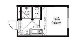 カーサダリア 203 ｜ 東京都足立区千住東2丁目（賃貸アパート1R・1階・9.00㎡） その2