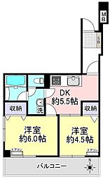 間取図画像 2DK