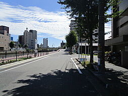 シティコーポ尾頭橋5号館:前面道路