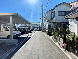 名古屋市中川区戸田西3丁目:前面道路