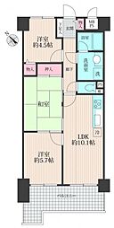 ライオンズマンション幸手 3LDKの間取図画像