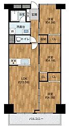 間取図画像 3LDK
