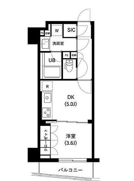 ザ・レジデンス三ノ輪II 306｜東京都荒川区南千住５丁目(賃貸マンション1DK・3階・30.16㎡)の写真 その2