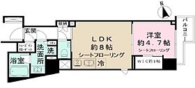 ザ・パークワンズ山吹神楽坂 507 ｜ 東京都新宿区山吹町16-3（賃貸マンション1LDK・5階・35.81㎡） その2