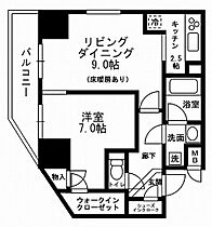 レジディア町屋 803 ｜ 東京都荒川区町屋６丁目1-15（賃貸マンション1LDK・8階・44.53㎡） その2