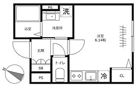 レヴァンテ（Levante） 502 ｜ 東京都荒川区西日暮里６丁目14-48（賃貸マンション1R・5階・18.87㎡） その2