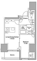 ザ・パークハビオ本郷菊坂 704 ｜ 東京都文京区本郷４丁目37-12（賃貸マンション1LDK・7階・41.94㎡） その2