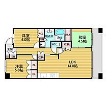 パークホームズ上新庄  ｜ 大阪府大阪市東淀川区小松4丁目（賃貸マンション3LDK・5階・69.57㎡） その2