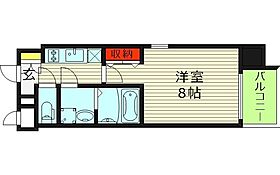 レジュールアッシュ都島  ｜ 大阪府大阪市都島区都島北通２丁目22-25（賃貸マンション1K・2階・25.80㎡） その2