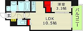 ミラージュパレス都島本通  ｜ 大阪府大阪市都島区都島本通３丁目（賃貸マンション1LDK・5階・35.00㎡） その2