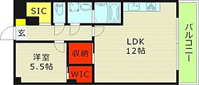 ツダフラット  ｜ 大阪府大阪市鶴見区放出東２丁目（賃貸マンション1LDK・5階・44.37㎡） その2