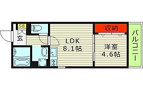 SOAR MORINOMIYA  ｜ 大阪府大阪市東成区中道２丁目（賃貸マンション1LDK・4階・32.85㎡） その2