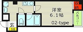 アランフェス京橋  ｜ 大阪府大阪市城東区野江１丁目（賃貸マンション1K・5階・24.00㎡） その2