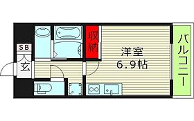 AubergeM 405 ｜ 大阪府大阪市城東区関目５丁目15-26（賃貸マンション1R・4階・22.75㎡） その2