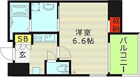 アプリーレ松屋町  ｜ 大阪府大阪市中央区松屋町住吉（賃貸マンション1K・8階・24.79㎡） その2