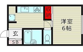 北村ハイツ  ｜ 大阪府大阪市都島区高倉町２丁目7-4（賃貸マンション1K・4階・21.60㎡） その2