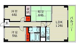 サンファースト京橋 3LDKの間取図画像