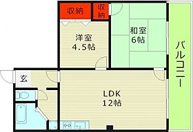 高殿マンション  ｜ 大阪府大阪市旭区高殿２丁目（賃貸マンション2LDK・4階・47.00㎡） その2