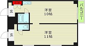 プレジデント横田  ｜ 大阪府大阪市都島区内代町１丁目（賃貸マンション1LDK・2階・33.00㎡） その2