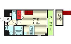 メイト鶴見  ｜ 大阪府大阪市鶴見区今津中３丁目（賃貸マンション1R・4階・26.88㎡） その2