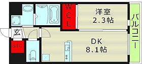 セレニテ十三ミラク 1111 ｜ 大阪府大阪市淀川区十三本町２丁目4-14（賃貸マンション1LDK・11階・28.10㎡） その2